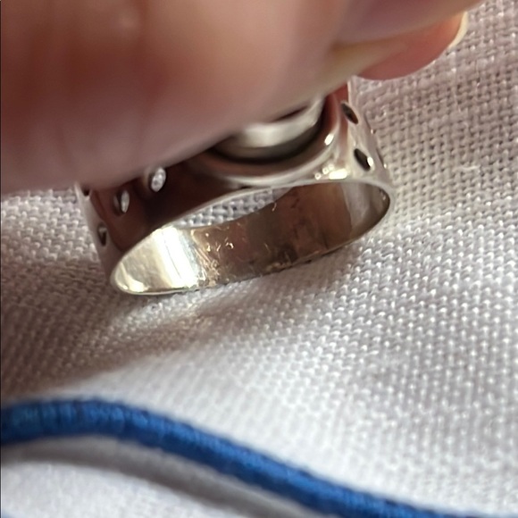 NWOT Sterling & Amethyst Ring 7 - Picture 4 of 4